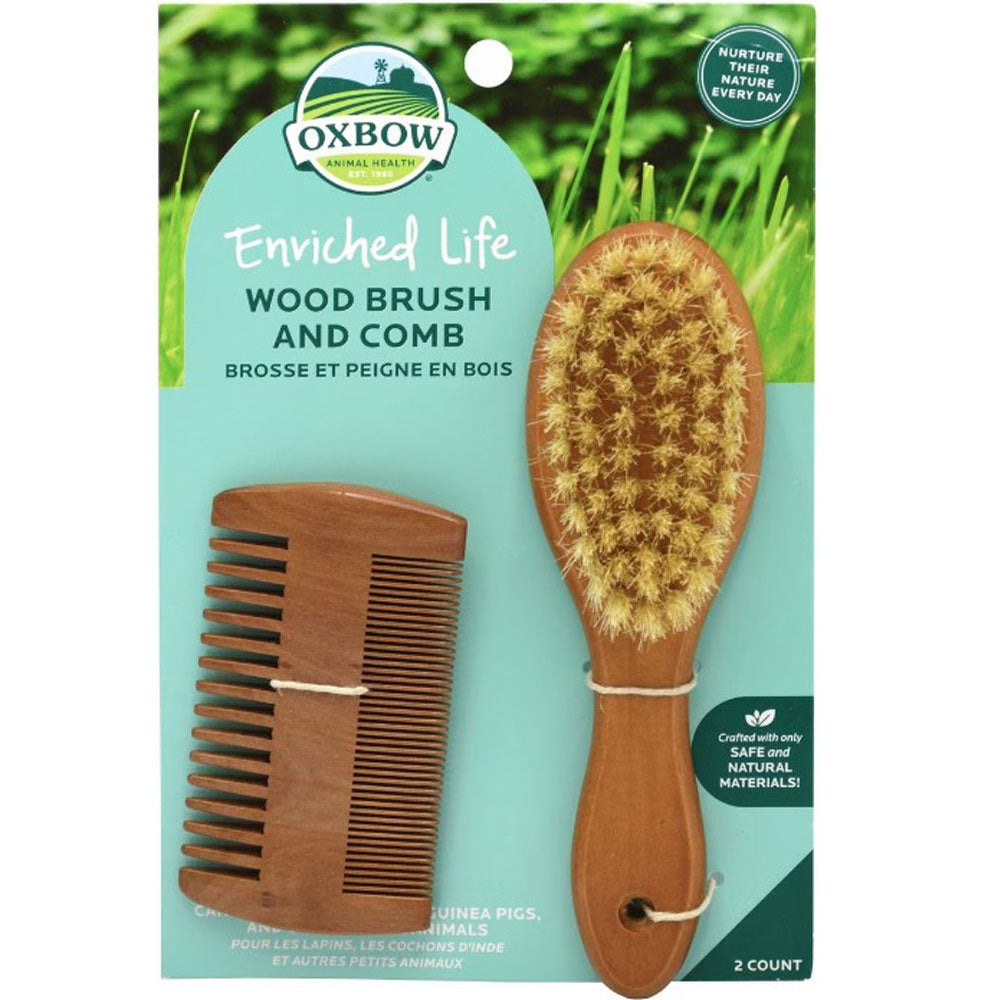 Oxbow, Wood Brush & Comb