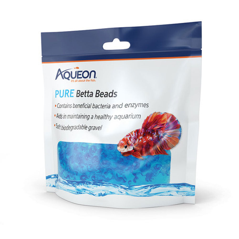 Aqueon, Pure Betta Beads, Blue, 350ML