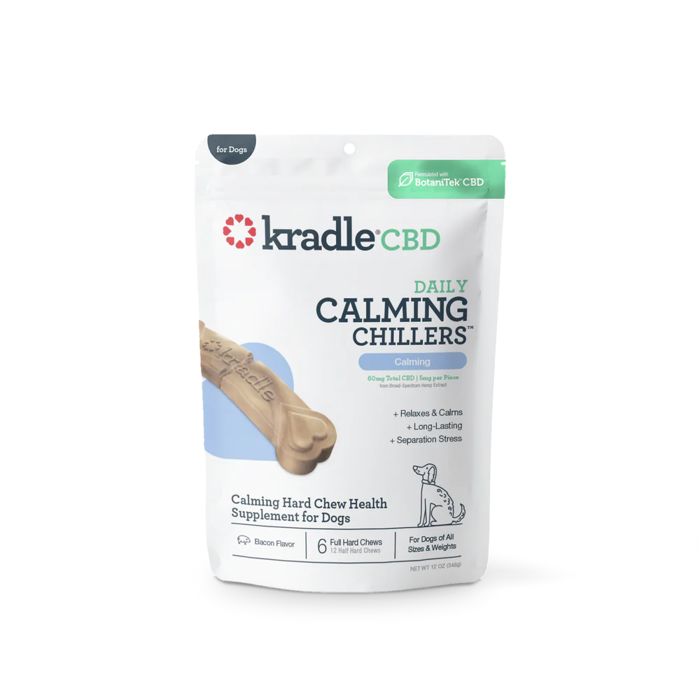 Kradle, Relax Hard Chew, Bacon 6ct
