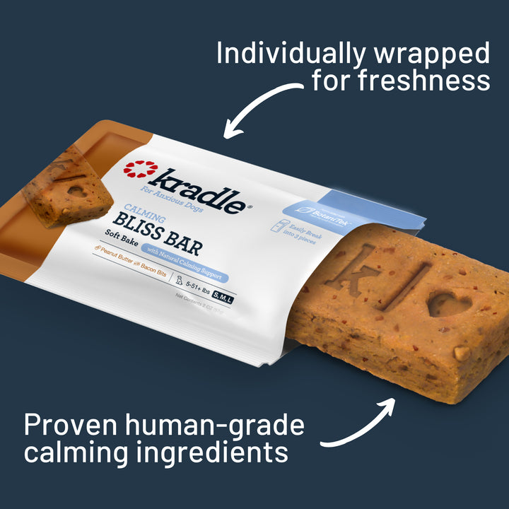 Kradle Calming Bliss Bar for Dogs, 2 oz.
