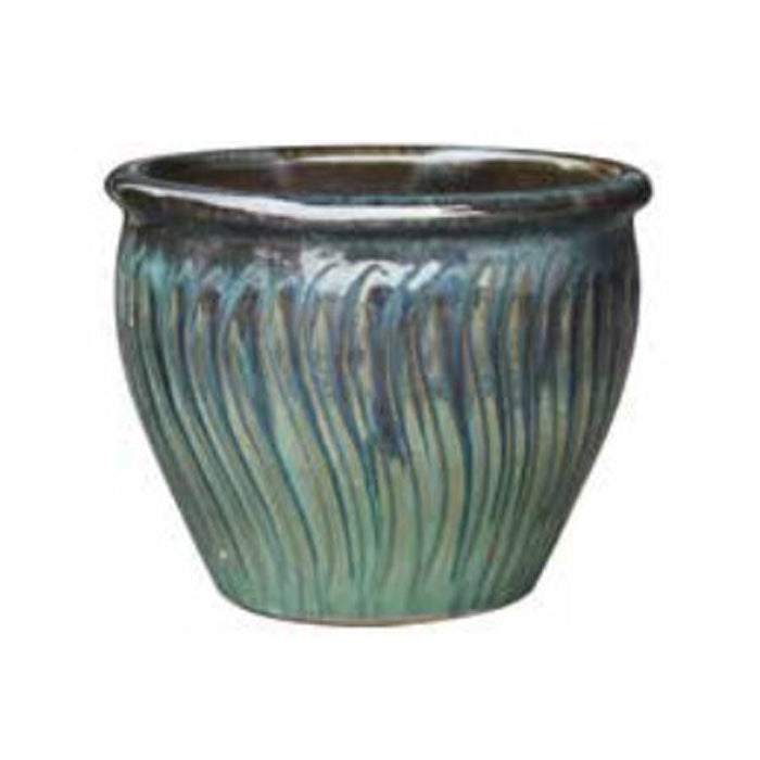 Border Concepts Majestic Rapunza Rippled Haiku Mist Planter, 12.5"