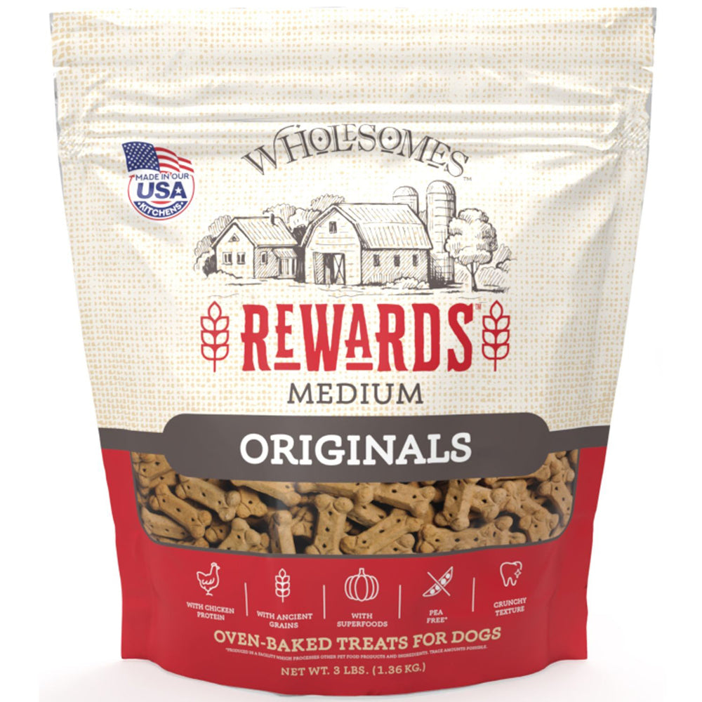 Wholesomes, Original Medium Biscuits, 3 lb.