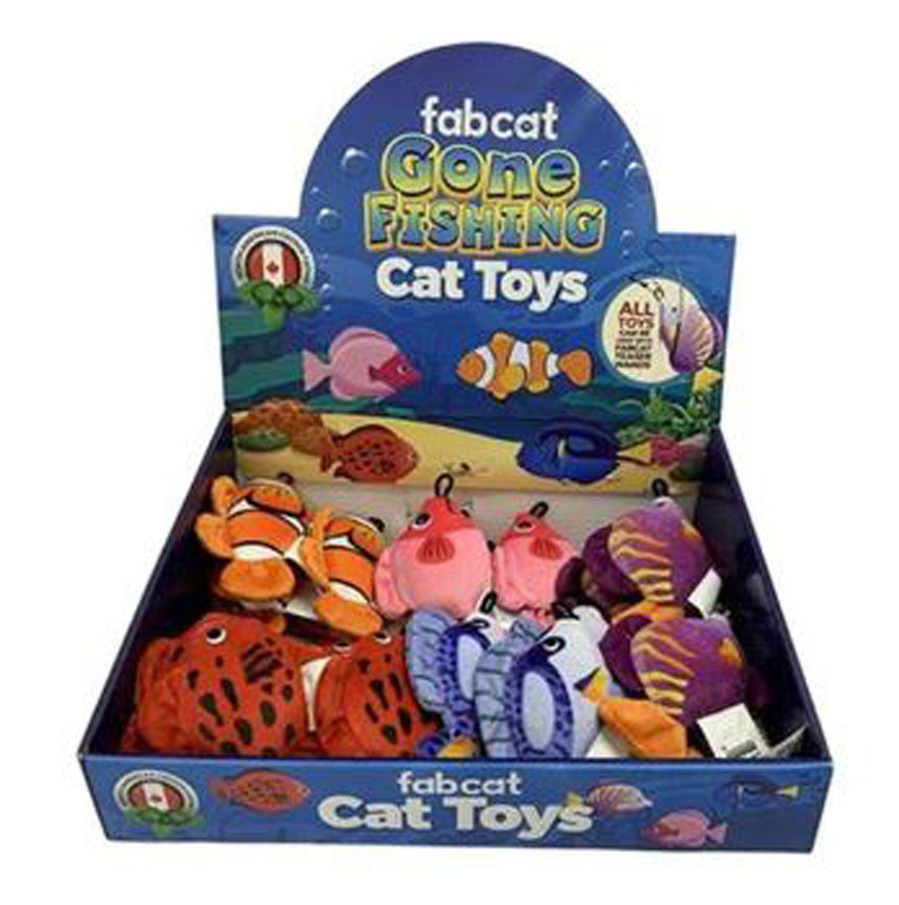 Fab Cat Gone Fishing, Assorted & Sold Separately