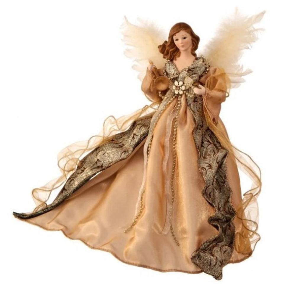 Regency, Guilded Fabric Glory Angel, 16"