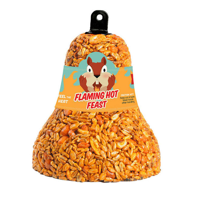 Mr. Bird Flaming Hot Feast Seed Bell