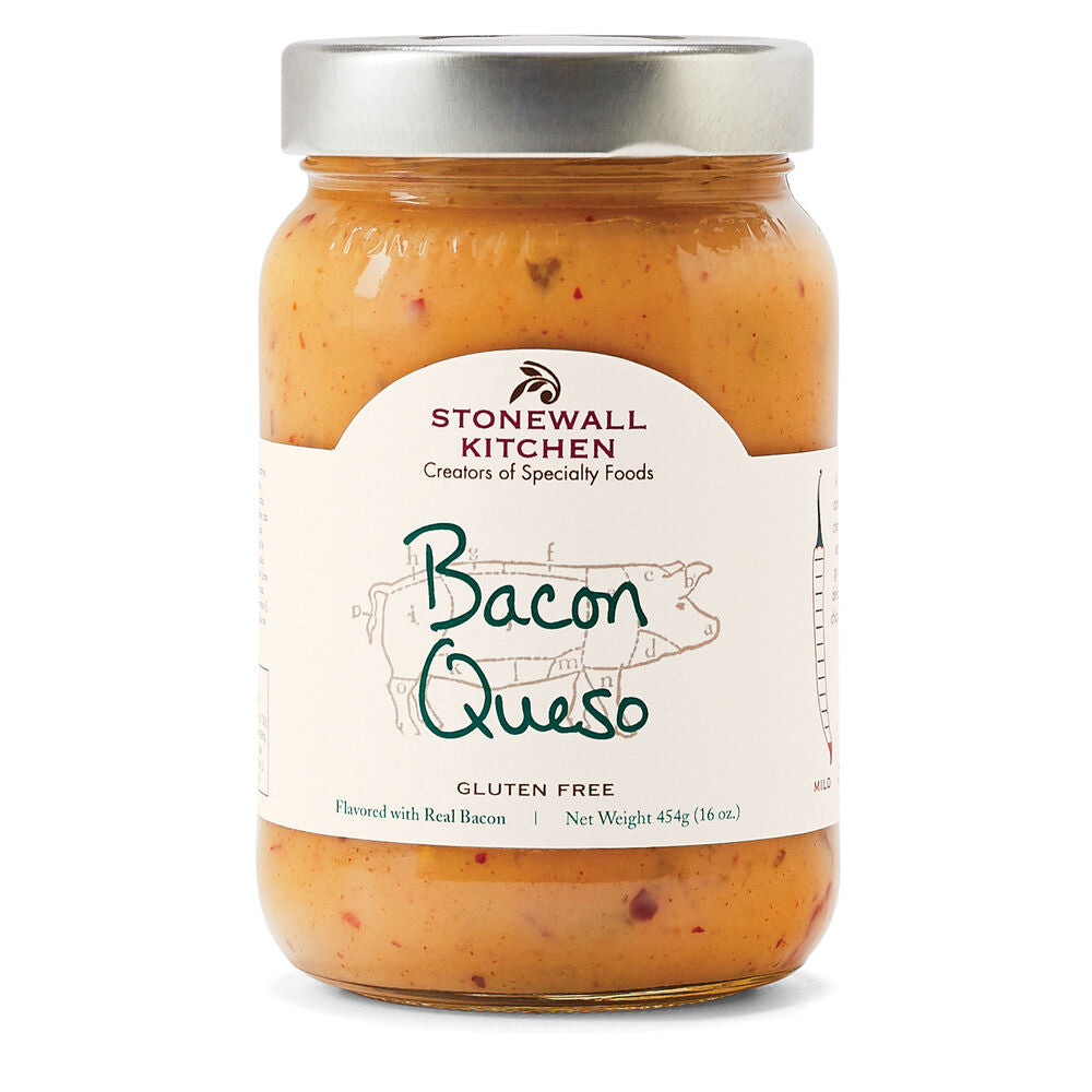 Stonewall Kitchen, Bacon Queso, 16 oz.