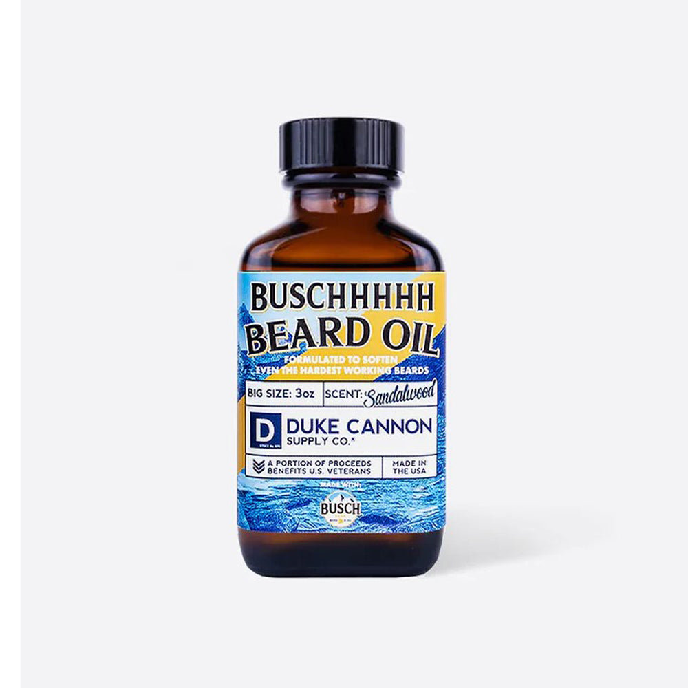 Duke Cannon, Busch Beard Oil, 3 oz.