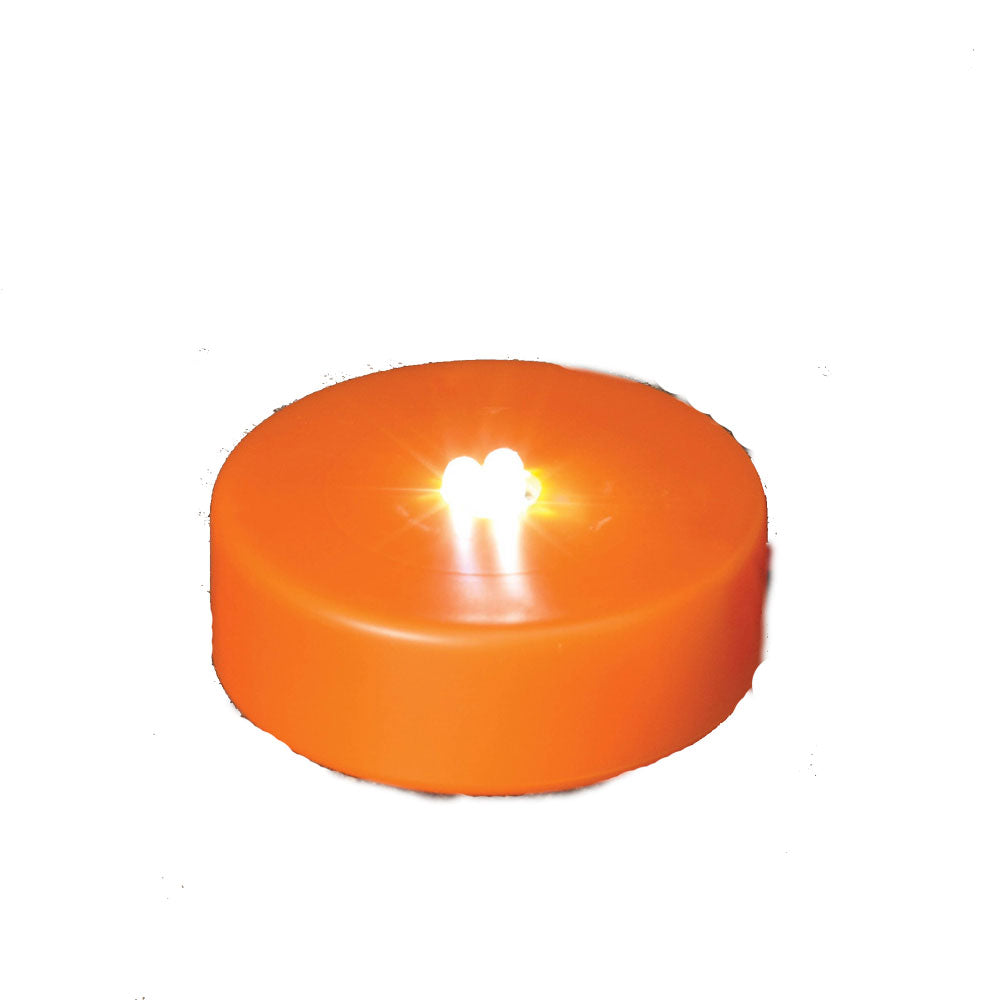 Gerson Company, Strobe Tea Light Candle, Plastic, Battery Operated, 2.9"D