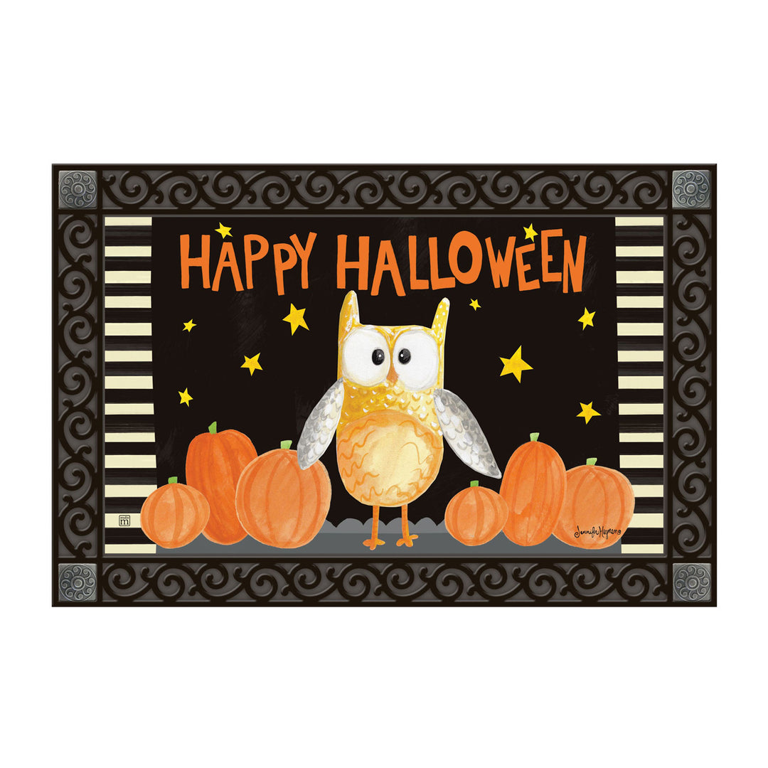 Studio M Halloween Night Owl MatMate Doormat