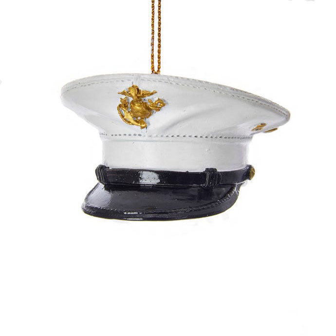 Kurt Adler U.S. Marine Corps® Dress Uniform Hat Ornament, 3"