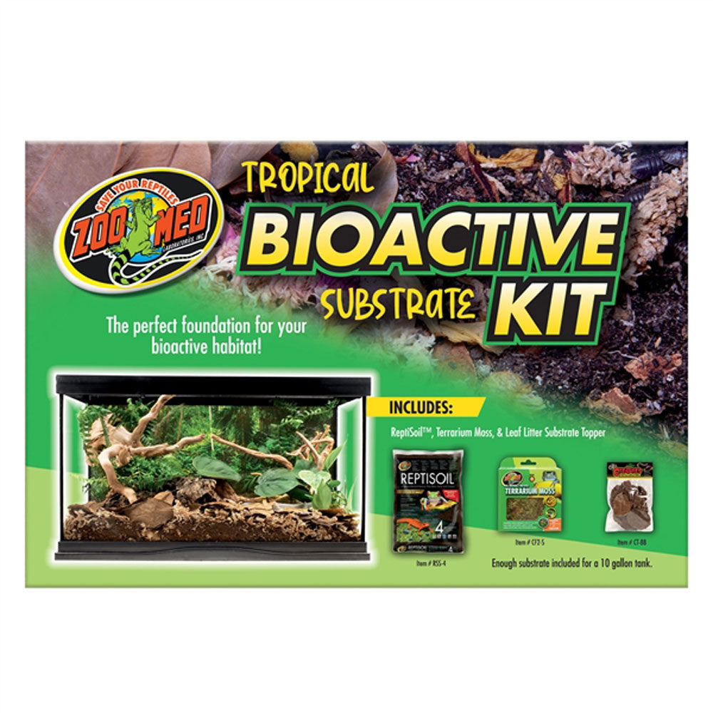 Zoo Med, Tropical Bioactive Substrate Kit