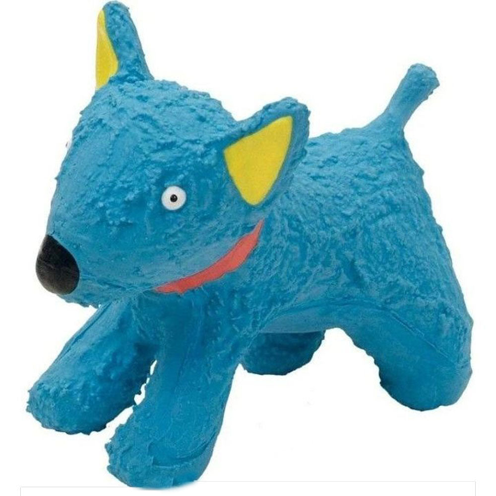 Li'l Pals, Latex Blue Dog, 4"