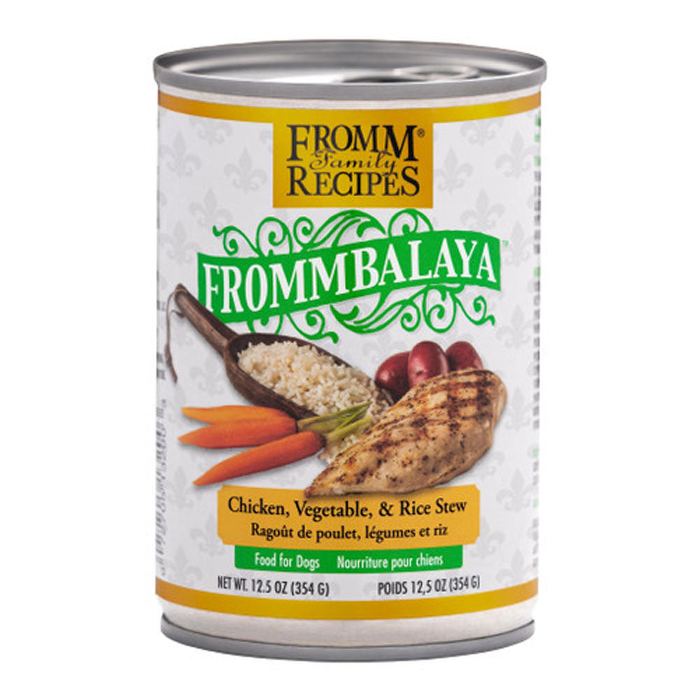 Fromm, Frommbalaya Chicken, Vegetable, & Rice, 12.5 oz. Can