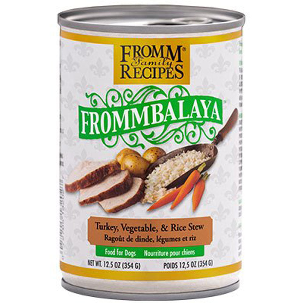 Fromm, Frommbalaya Turkey, Vegetable, & Rice, 12.5 oz. Can