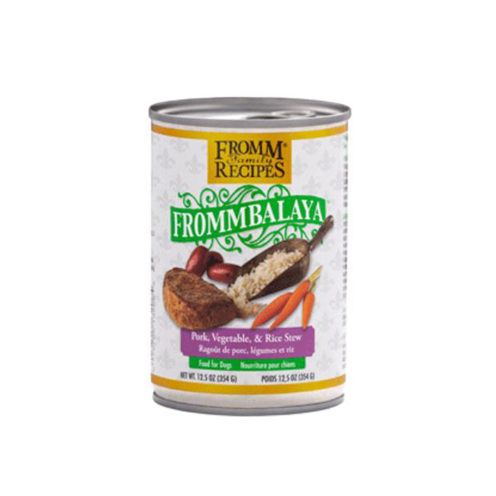 Fromm, frommbalaya Pork, Vegetable, & Rice, 12.5 oz. Can