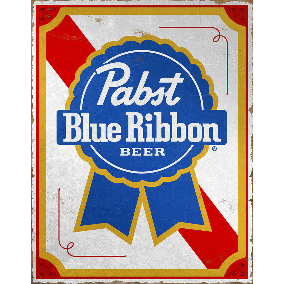 Pabst Blue Ribbon - PBR Metal Sign