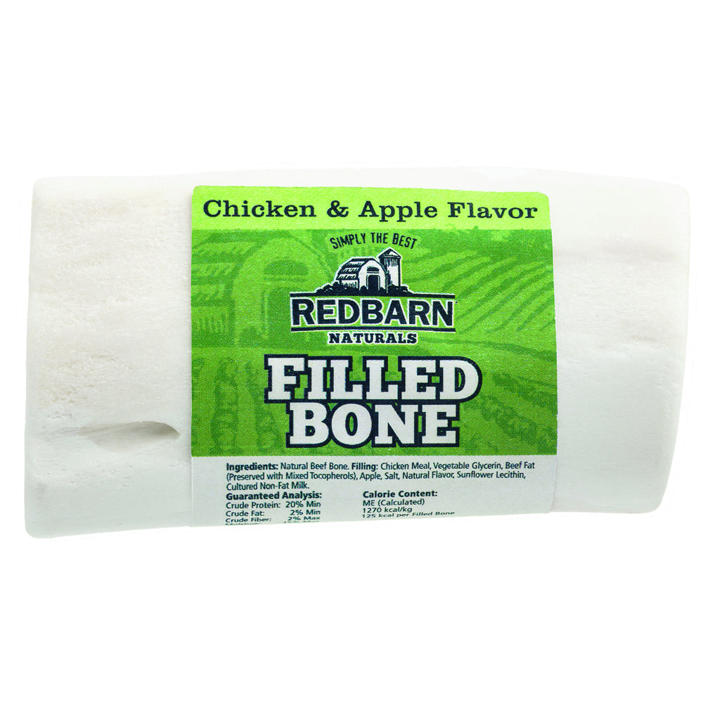 Redbarn, Chicken/Apple Filled Bone, 3.5oz.