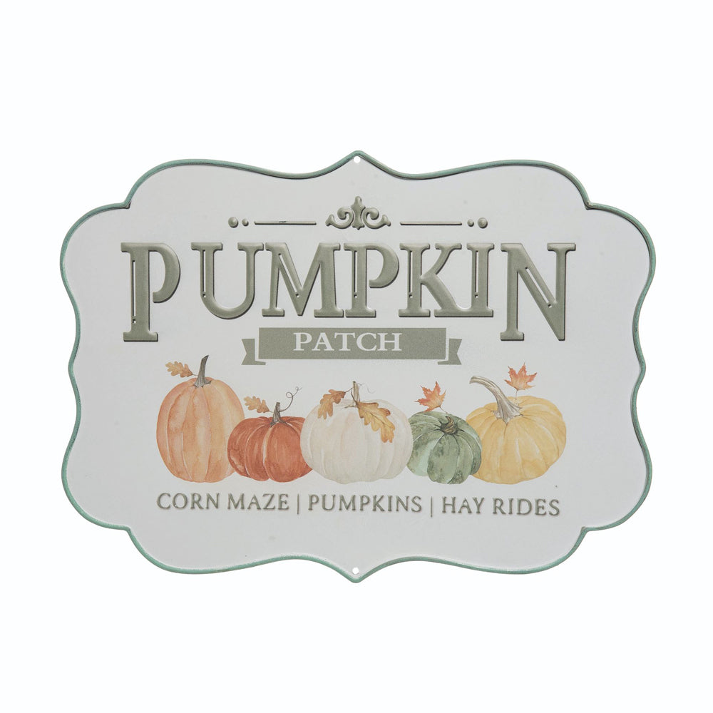 Transpac, Pumpkin Patch Wall Decor