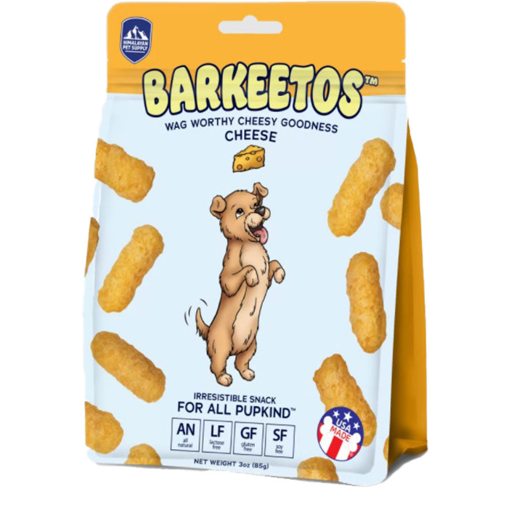 Himalayan Pet Supply, Barkeetos, Cheese, 3 oz.