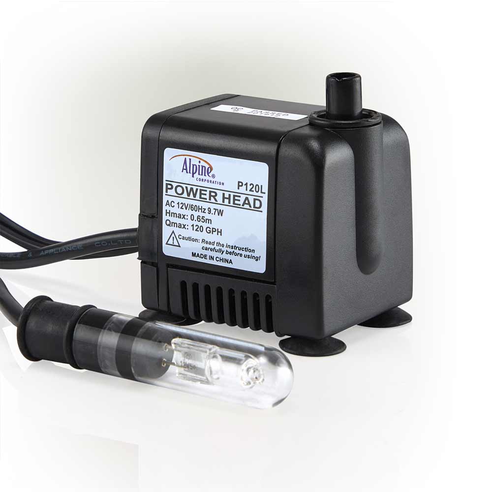 Alpine, Power Head Pump, 120 GPH W/5W