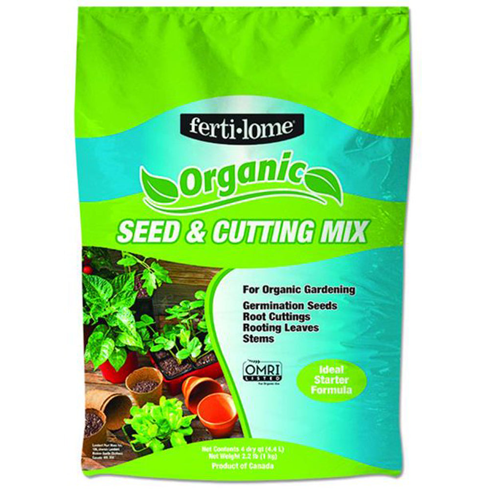 Ferti-Lome, Seed & Cutting Mix, Organic, 4 QT