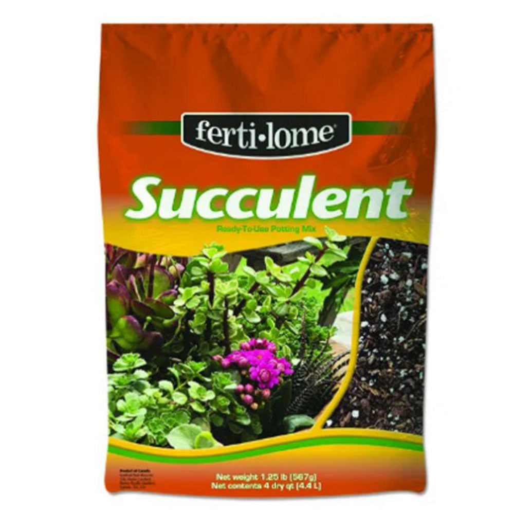Fertilome, Succulent Potting Mix, 4qt