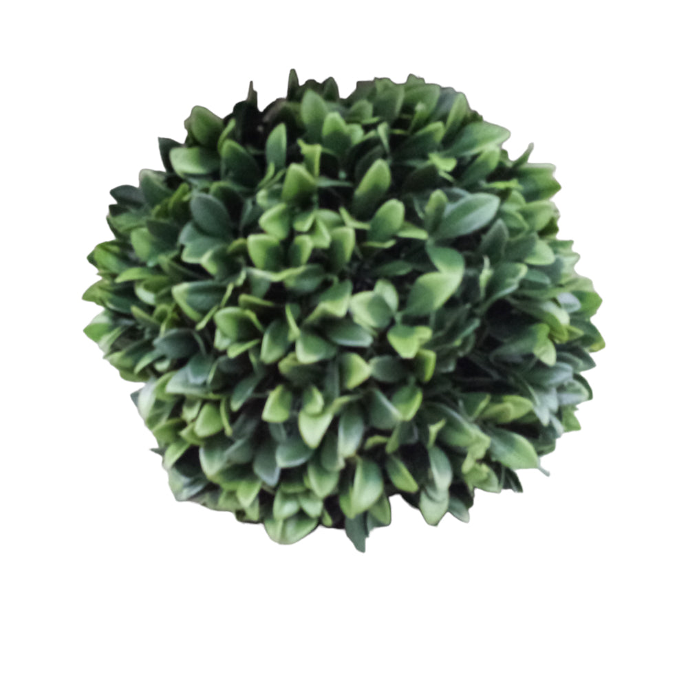 Direct Export, Winter Boxwood Topiary Ball, 9"