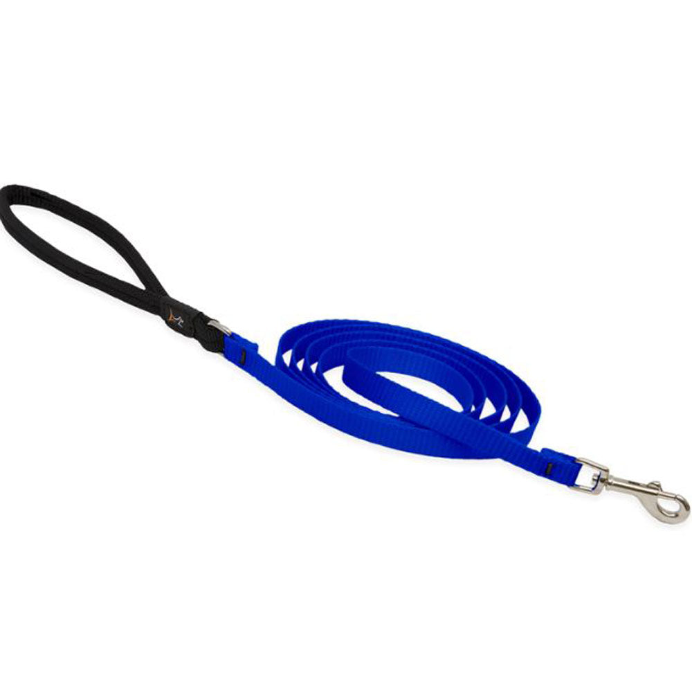 Lupine, 1/2" Blue leash, 6'
