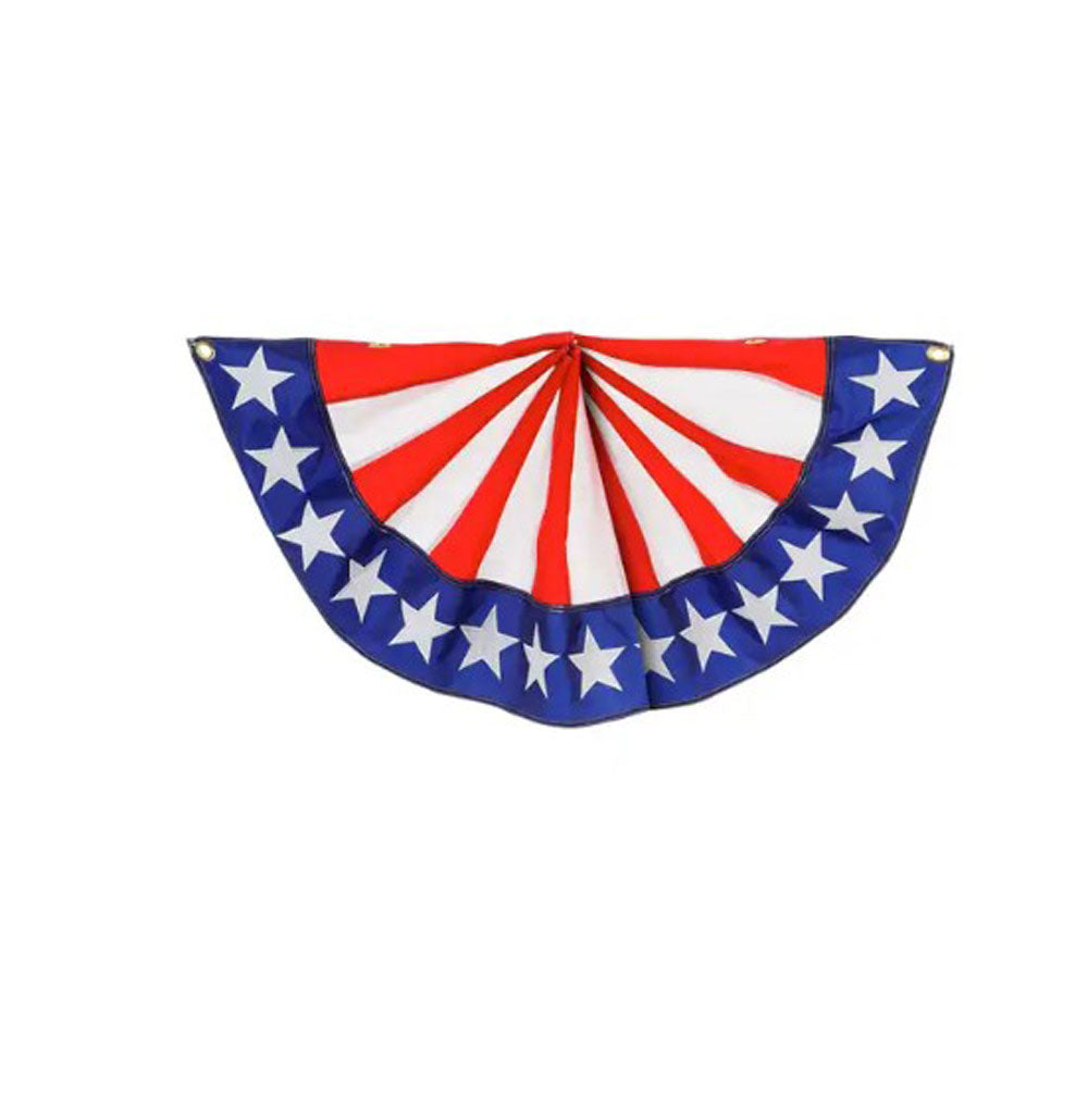 Evergreen, Stars & Stripes Bunting, Small