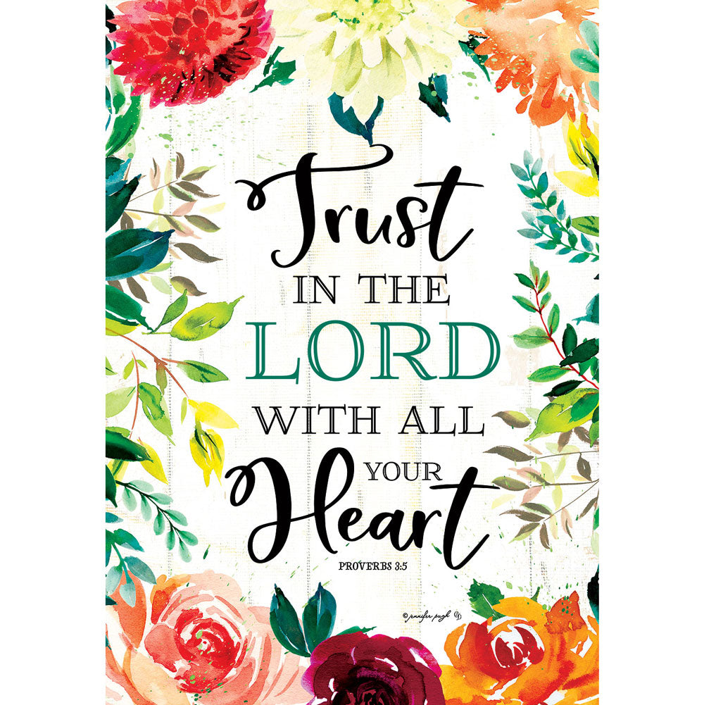 Custom Decor, Trust in the Lord Flag