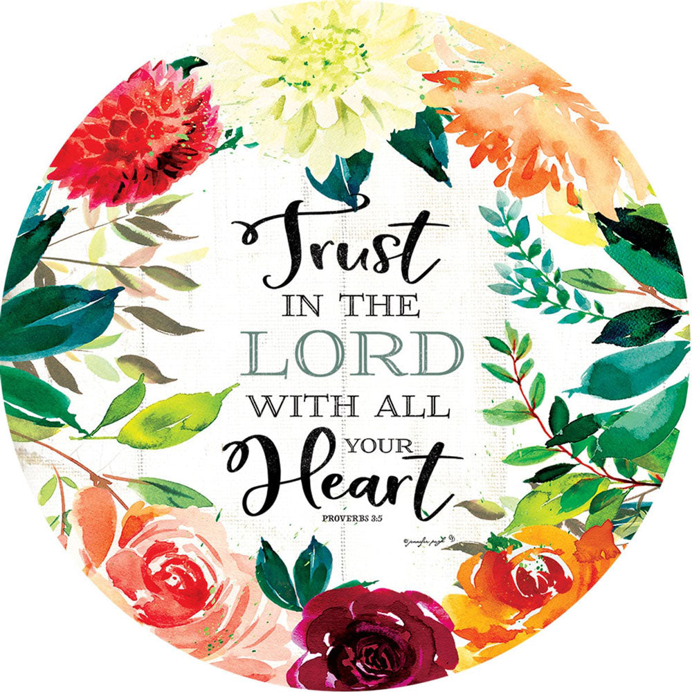 Custom Decor, Trust in the Lord Stepping Stone