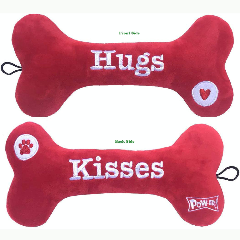 Huxley & Kent, Lulubelles, Plush Hugs & Kisses Bone, Small