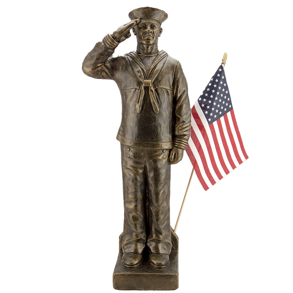 Henri Studio, Navy Sailor African American, Bronze
