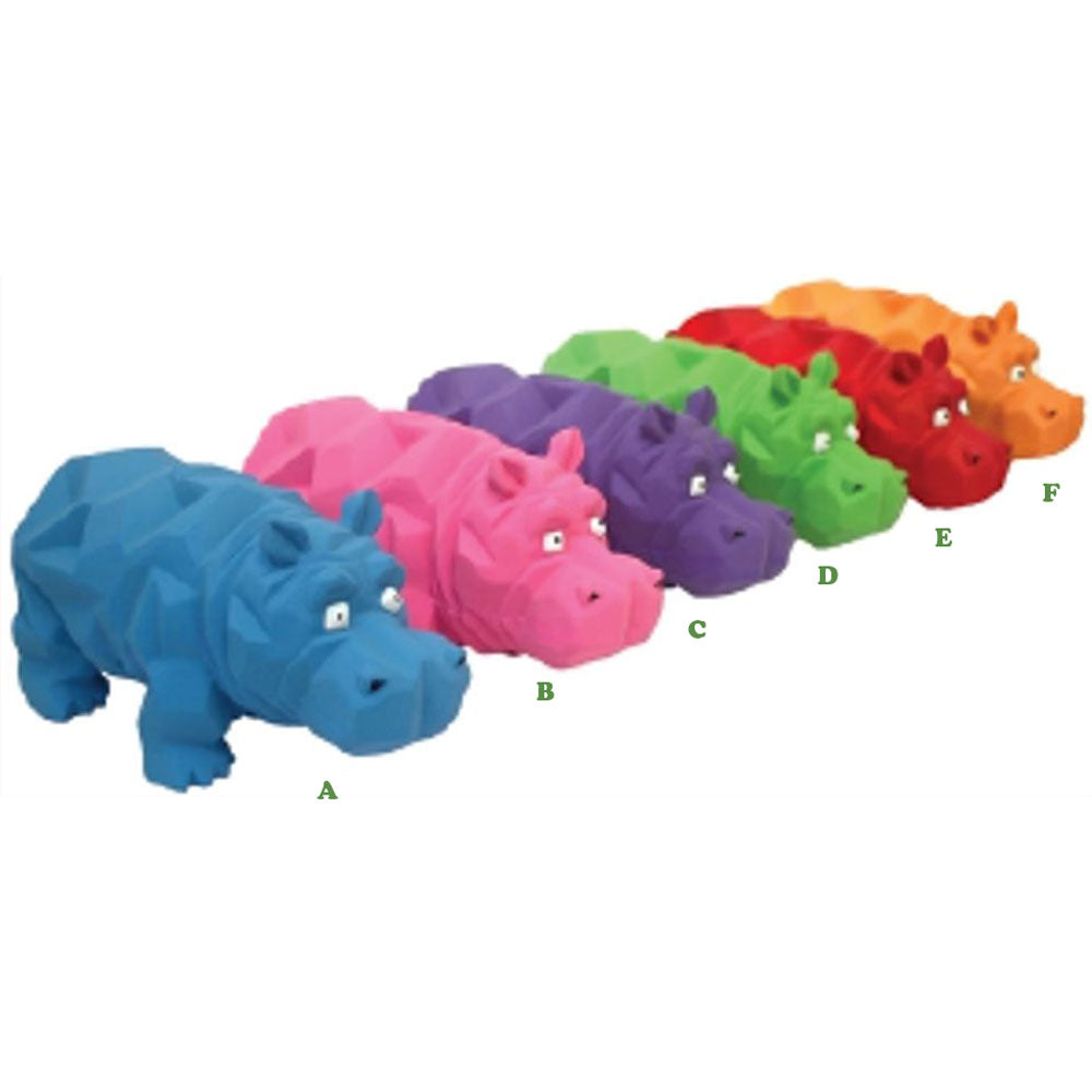 Multipet, Origami Hippo, Mini Latex, 4", Assorted & Sold Separately