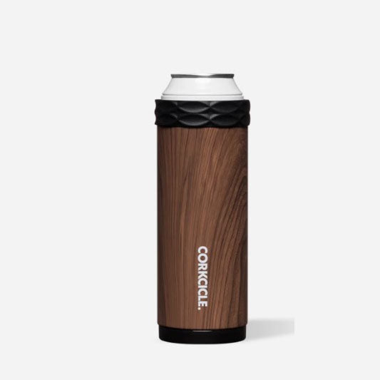 Corkcicle, Slim Can Cooler- Walnut Wood