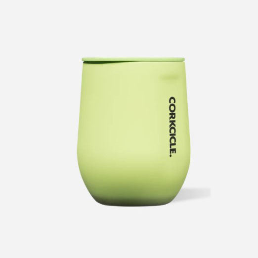 Corkcicle, Stemless Cup- Neon Lights Citron