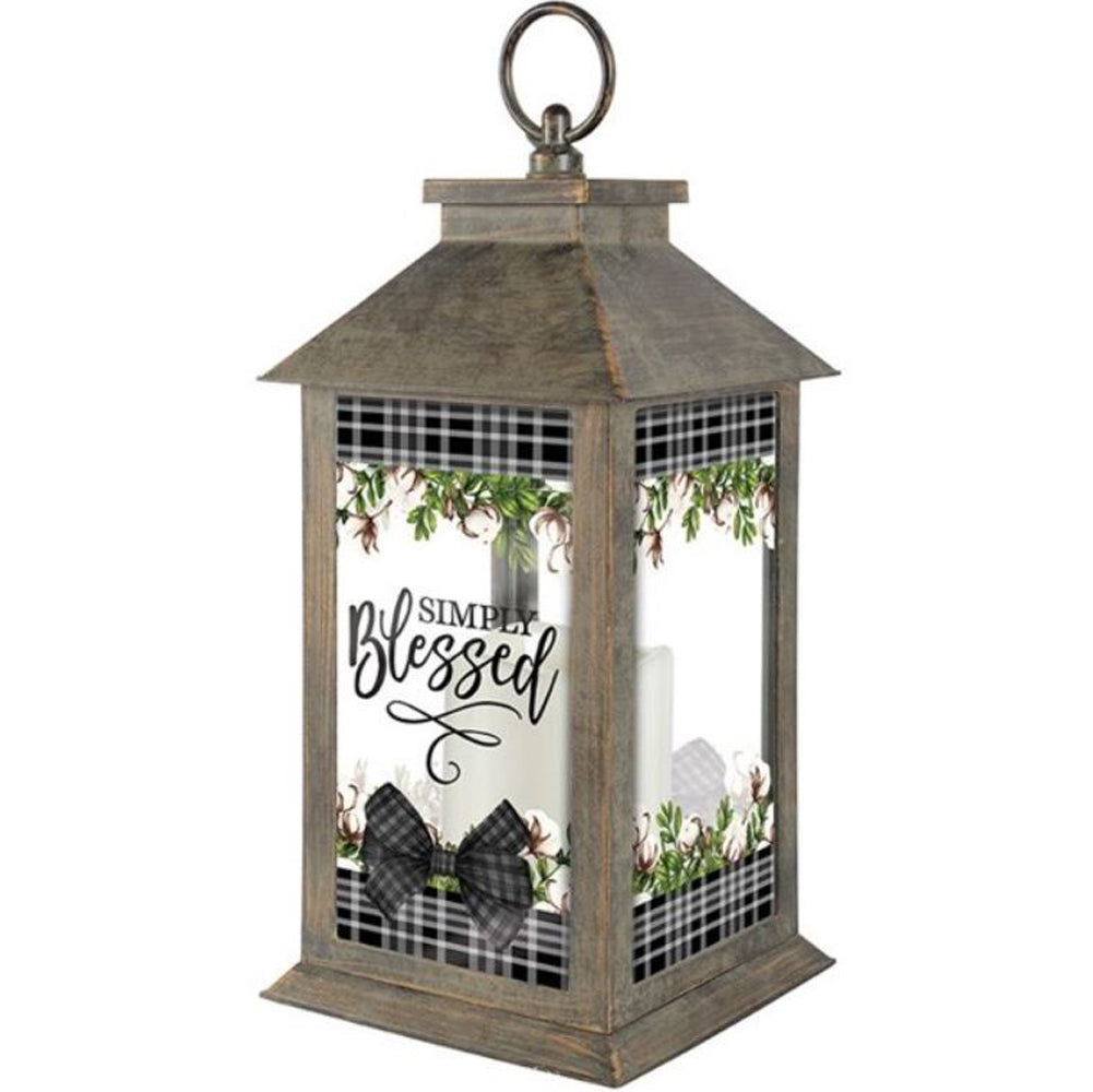 Carson Home Accents, Simply Blessed Lantern