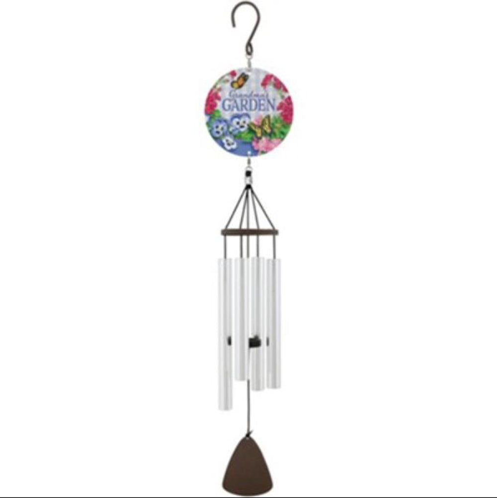Carson Home Accents, Grandma's Garden 27" Wind Chime
