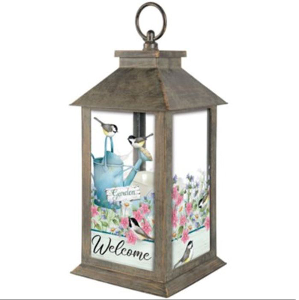 Carson Home Accents, Gentle Chickadees Lantern