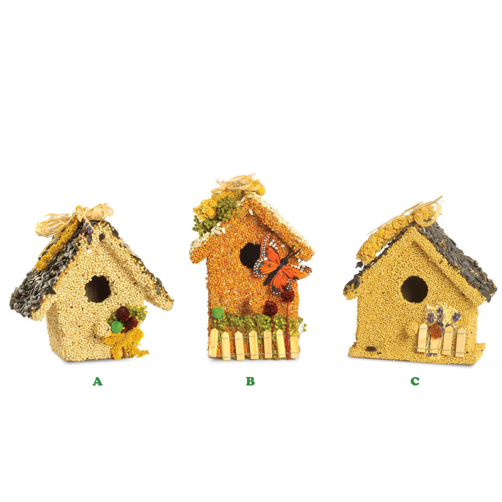 Mr. Bird, All Season Birdie Cottage, Assorted and Sold Separately