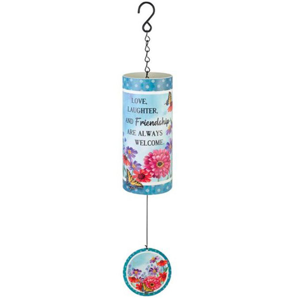 Carson, Love Laugher Friendship 18" Cylinder Sonnet Chime