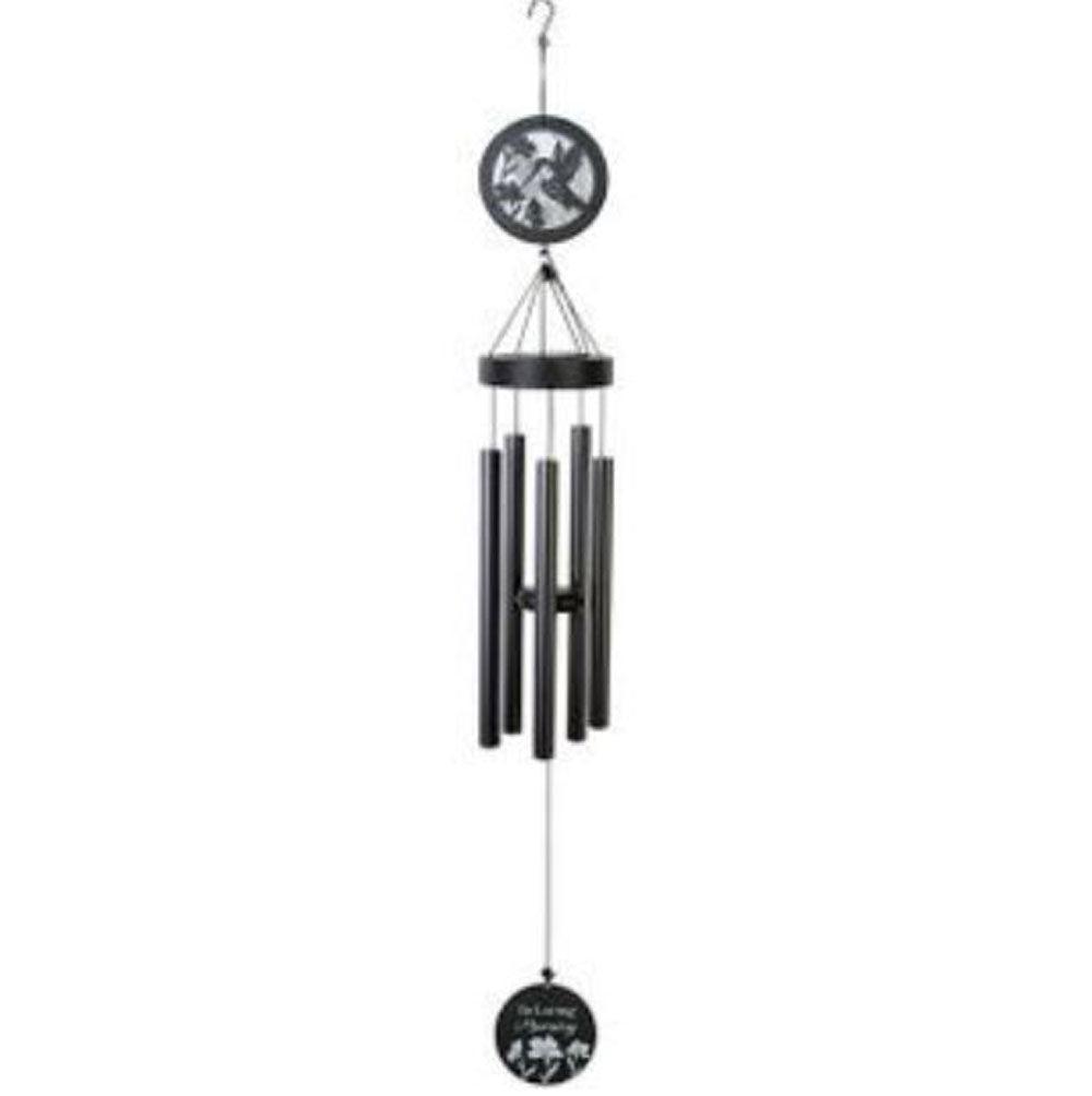 Carson, In Loving Memory 45" Solar Wind Chime