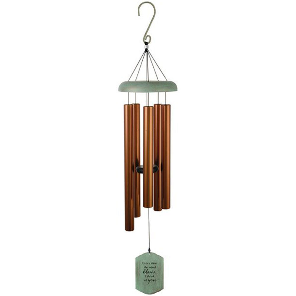 Carson, Think Of You 38" Sentiment Chime
