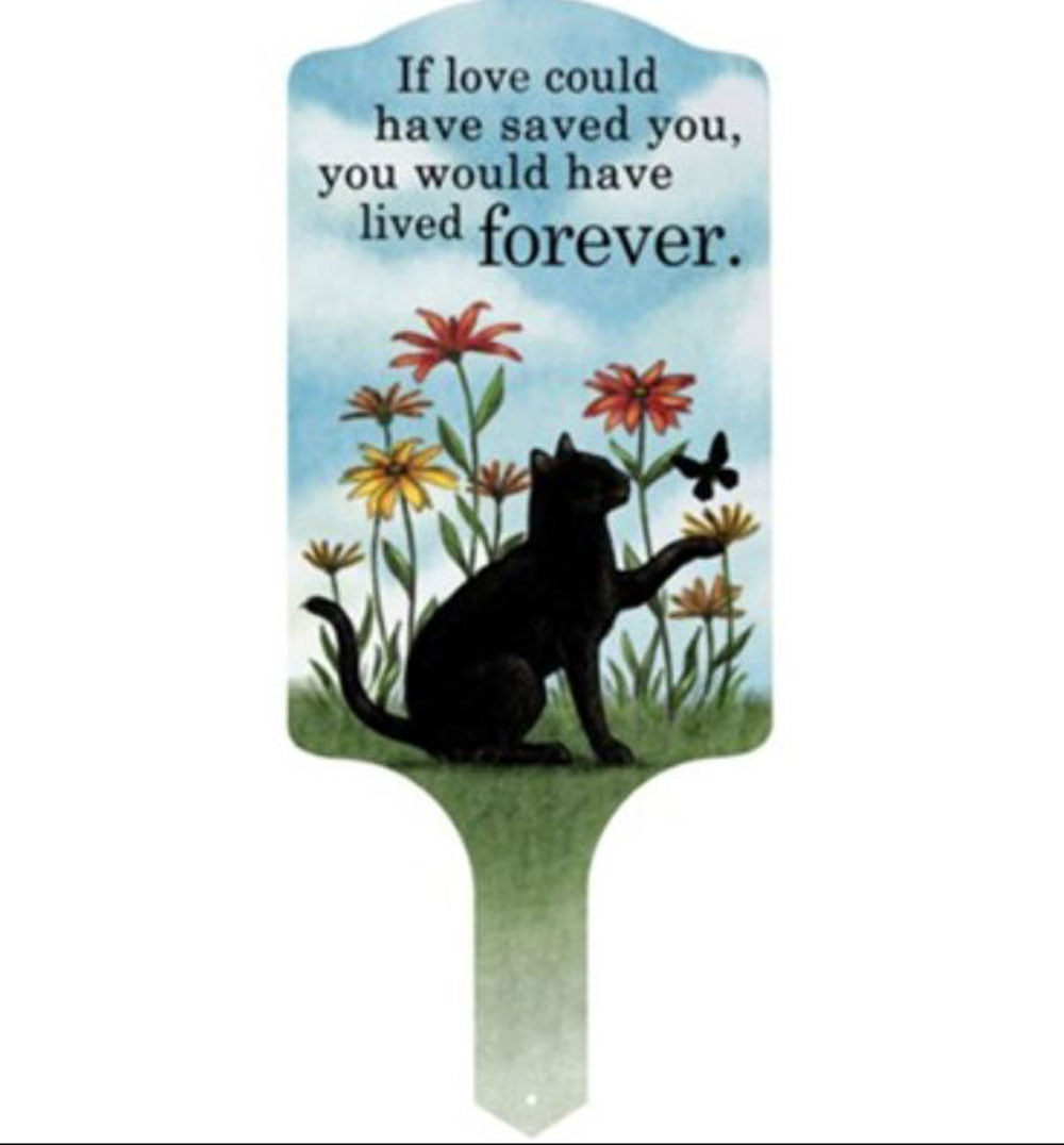 Carson, Lived Forever Garden Stake