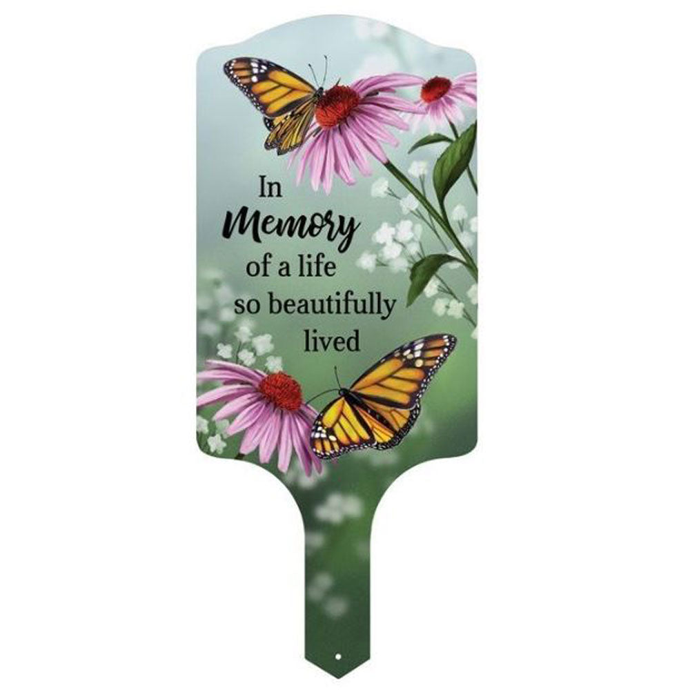 Carson, Beautifully Lived Garden Stake
