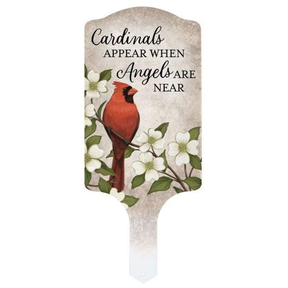 Carson, Cardinals Appear Garden Stake