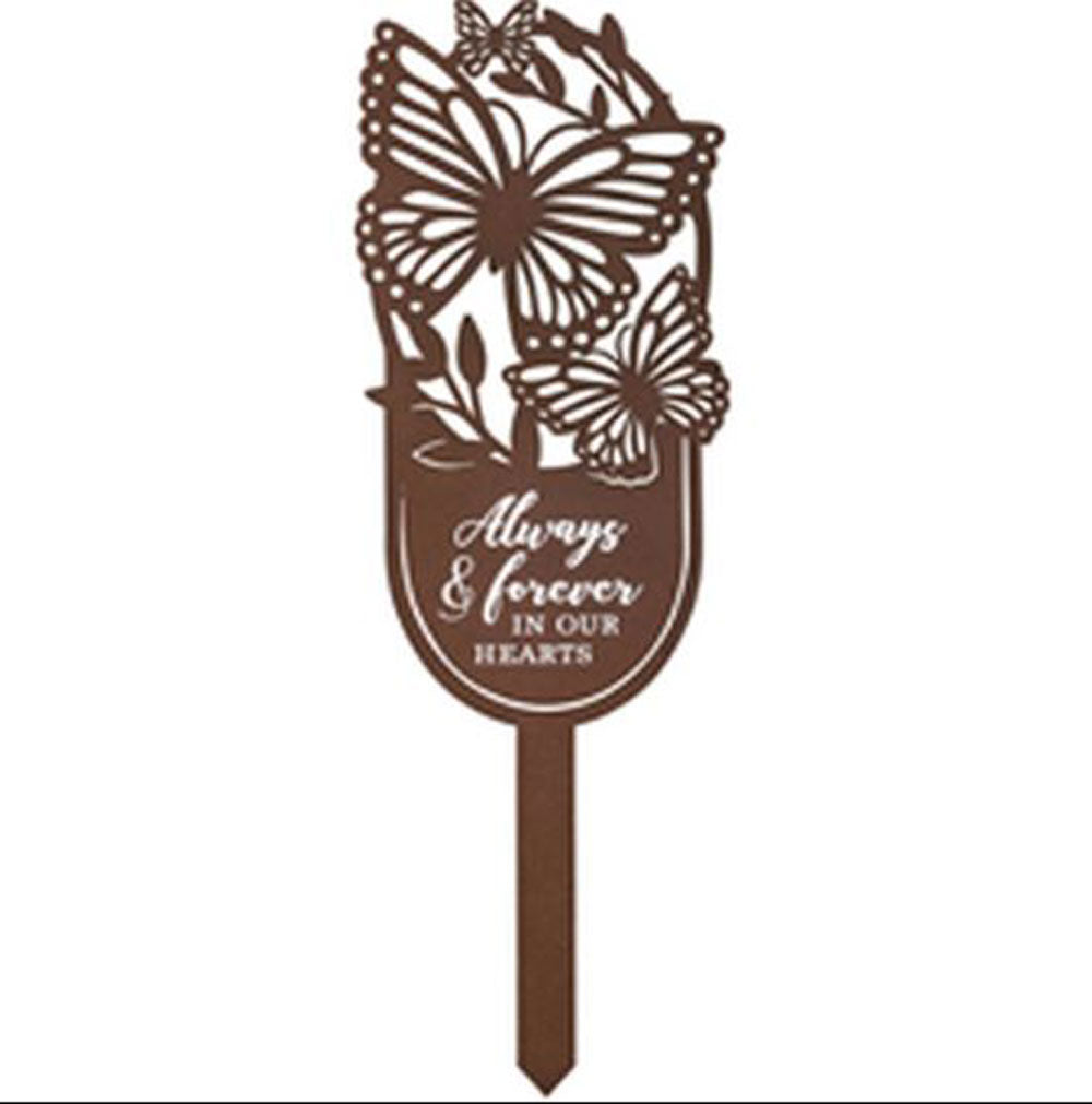 Carson, Always and Forever Memorial Garden Stake