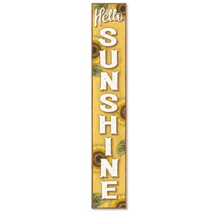 My Word! Porch Board Sign- Hello Sunshine