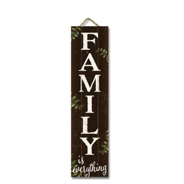 My Word! Hanging & Standing Sign- Family is Everything