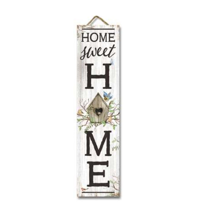 My Word! Hanging & Standing Sign- Home Sweet Home (birdhouse)